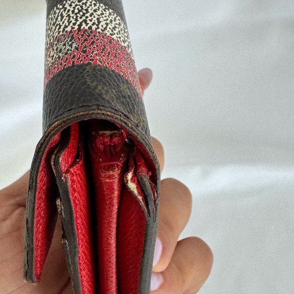 Louis Vuitton Monogram Portefeuille Sarah Long Bifold Wallet Coated Canvas - Picture 7 of 17